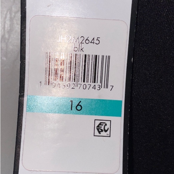 Jessica Howard Missy Black Dress size 16 - Picture 2 of 3